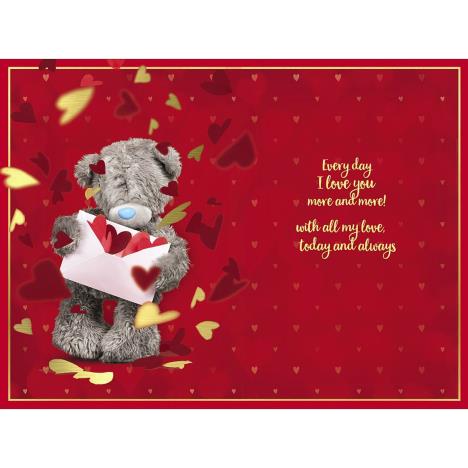 3D Holographic Husband Anniversary Me to You Bear Card Extra Image 1